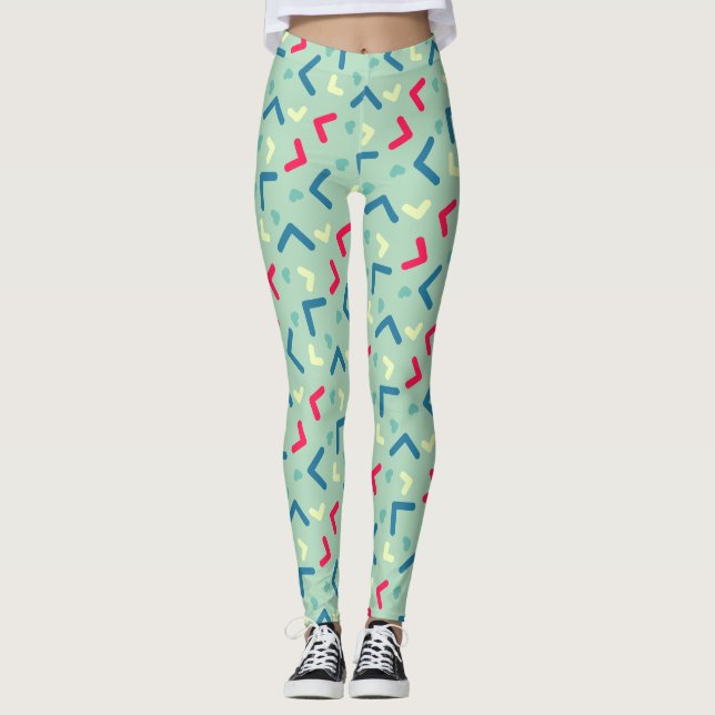Yoga Pant Leggings för Grönt av slutprestanda (Framsida)