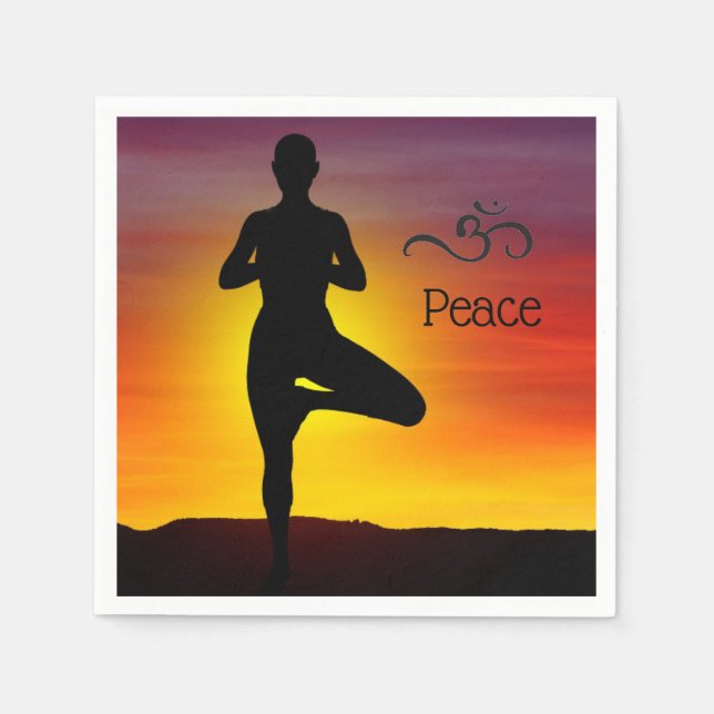 Yoga Pappersservett (Framsidan)