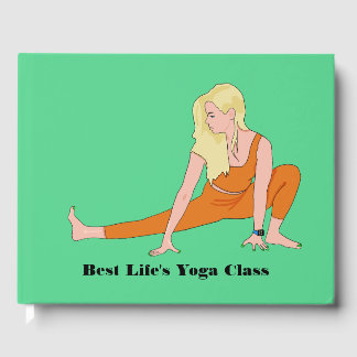 Yoga, Party Guest Bok Yoga-flickan Hälsosam livsst