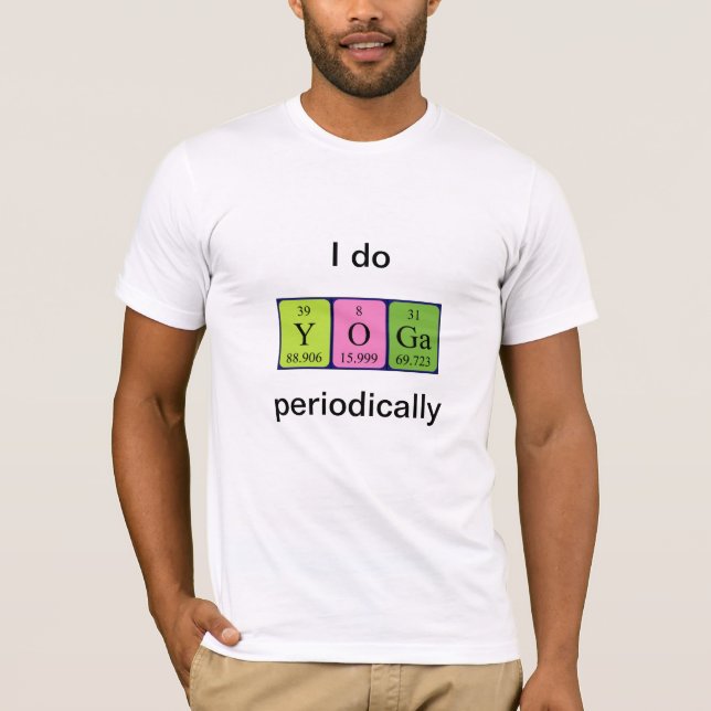 Yoga Perioga bord ord shirt 2 Tröja (Framsida)