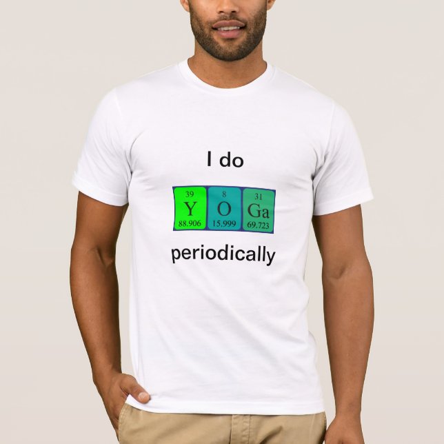 Yoga Perioga bord ord shirt 7 Tröja (Framsida)