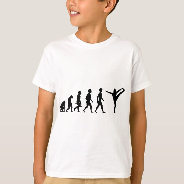 Yoga Pilates Meditation Workout Cardio Evolution Tee (Framsida)