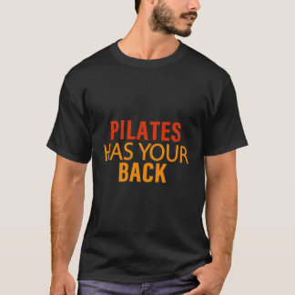 Yoga Pilates Training Workout Sport Funny Pilates T Shirt