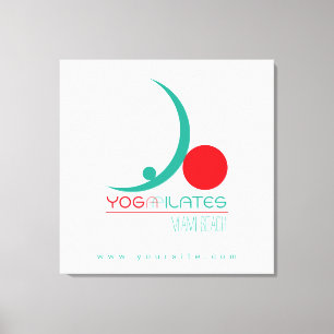 Yoga Pilates - Wrapped Canvas