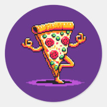 Yoga Pizza: 8-bitars segment i Pose Humous Pixel A