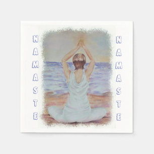 YOGA PLEASE PAPPRA NAPKINER PAPPERSSERVETT