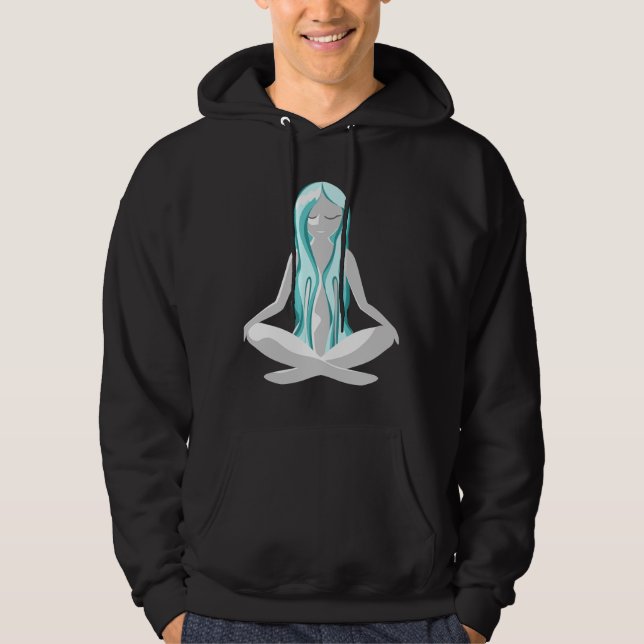 Yoga Pose 61 Hoodie (Framsida)