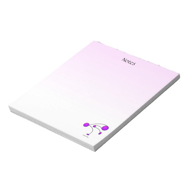 Yoga Pose - Crane Pose Anteckningsblock (Roterad)