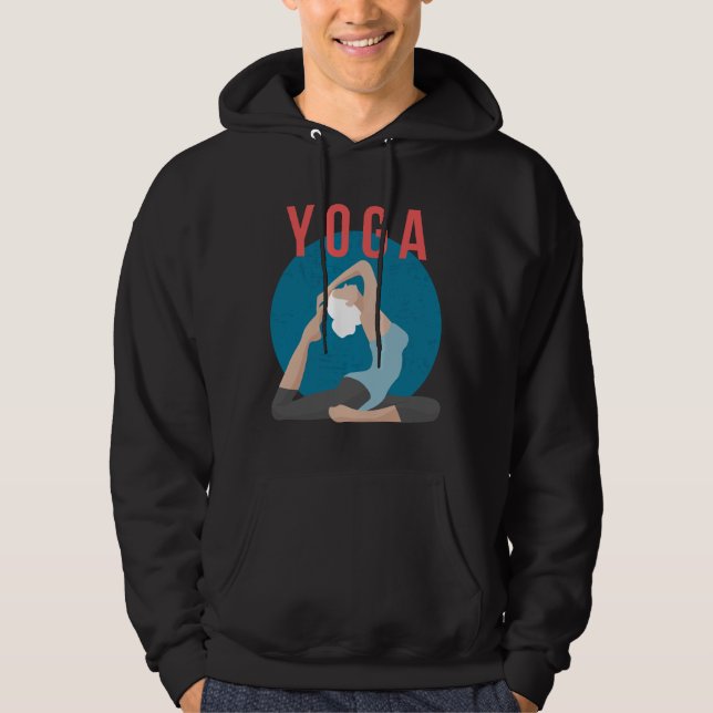 Yoga Pose Hoodie (Framsida)