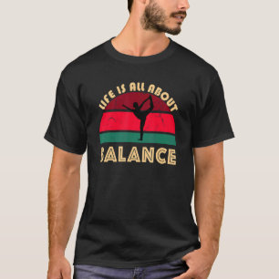 Yoga Pose Life handlar bara om att Stressa en bala T Shirt