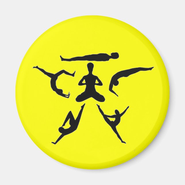 Yoga Pose Magnet (Framsidan)