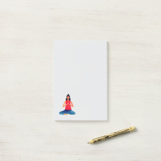 Yoga Pose Post-it Block
