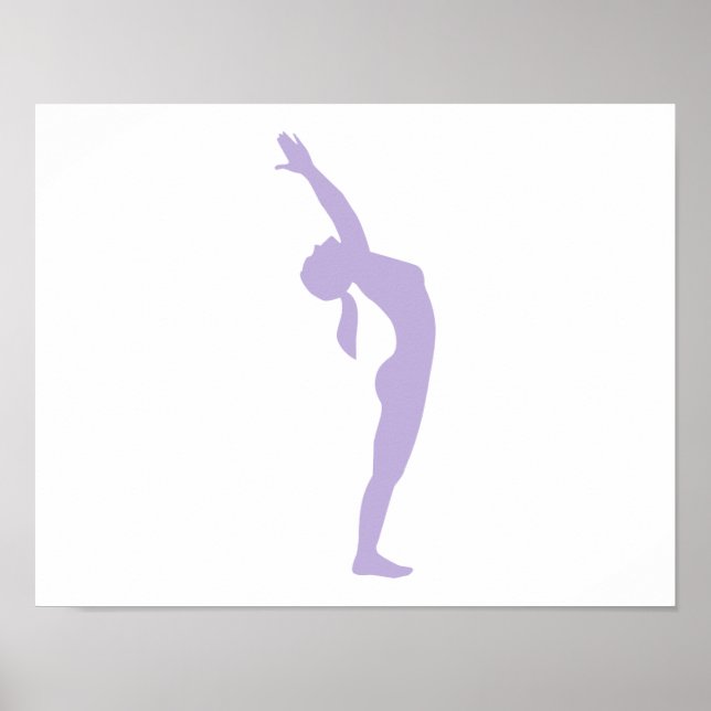 Yoga pose poster (Framsidan)