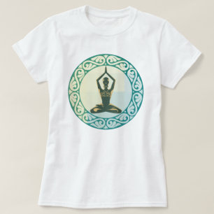 Yoga Pose Sitta Meditation Exercise T Shirt