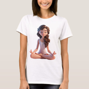 Yoga pose t shirt