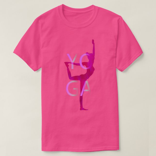 yoga pose t shirt (Design framsida)