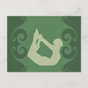 Yoga Pose Vykort