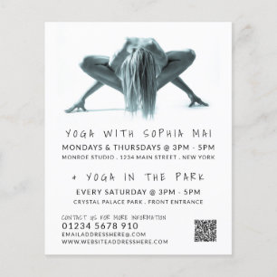 Yoga Pose, Yoga-reklamflygare Flygblad