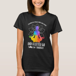 Yoga Pose Zen Meditation Guru Lotusblomma Fred L T Shirt