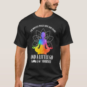 Yoga Pose Zen Meditation Guru Lotusblomma Fred L T Shirt