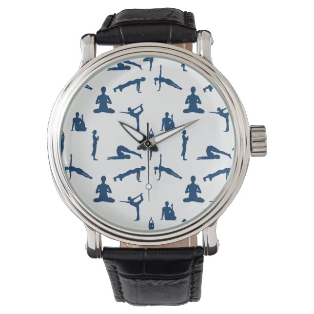 Yoga Poses Armbandsur (Framsida)