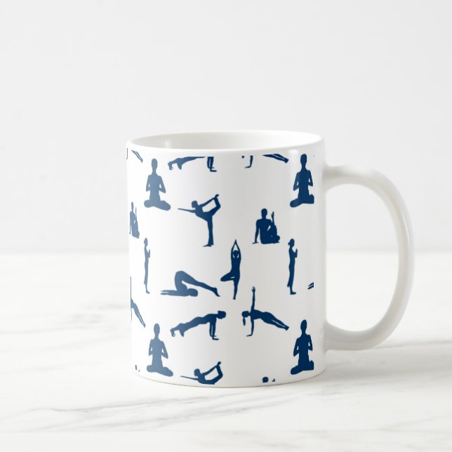 Yoga Poses Kaffemugg (Höger)