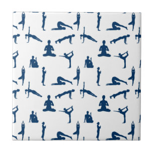 Yoga Poses Kakelplatta