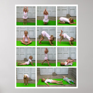 Yoga Poses Poster