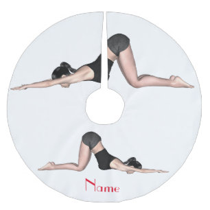 Yoga Poses Thunder_Cove Julgransmatta Borstad Polyester
