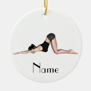 Yoga Poses Thunder_Cove Julgransprydnad Keramik