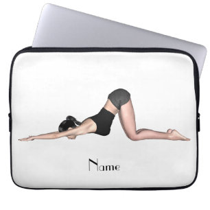 Yoga Poses Thunder_Cove Laptop Fodral
