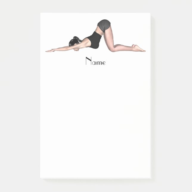 Yoga Poses Thunder_Cove Post-it Block (Framsida)