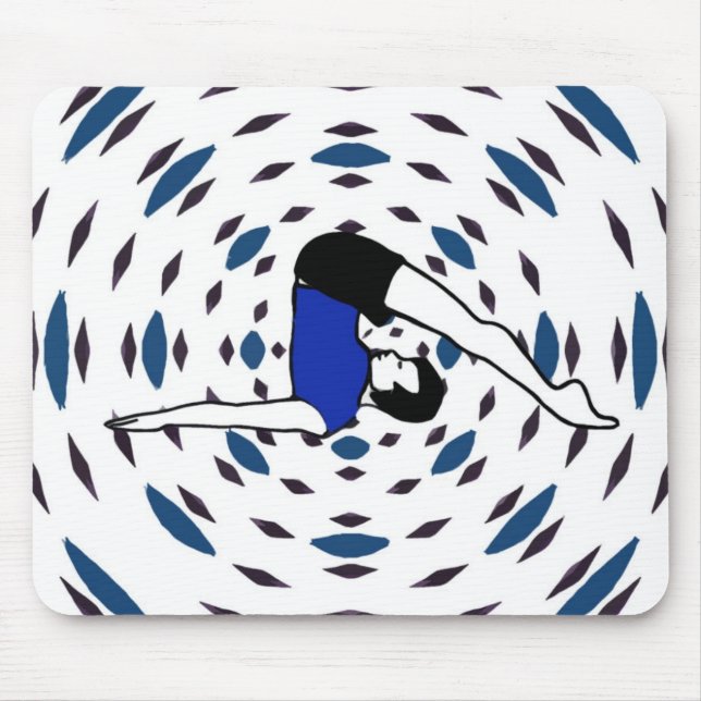 Yoga Poses - Yoga Mus mattor Musmatta (Framsidan)