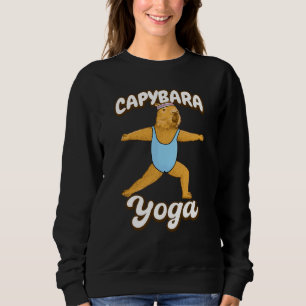 Yoga positurer Capybara Gymnastisk leotard Sport T Shirt