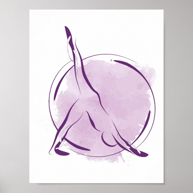 Yoga poster (Framsidan)