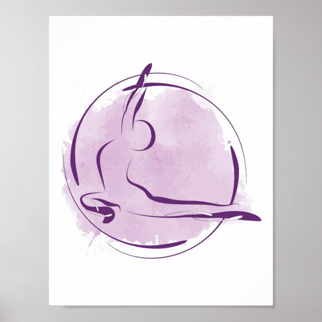 Yoga poster (Framsidan)