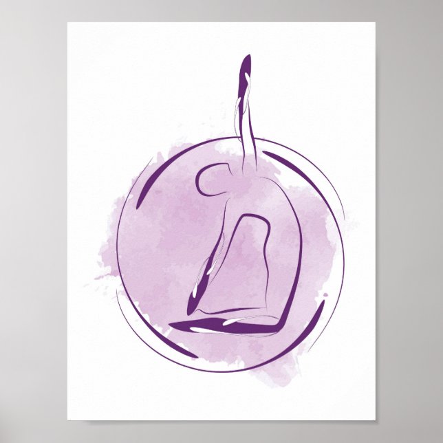 Yoga poster (Framsidan)