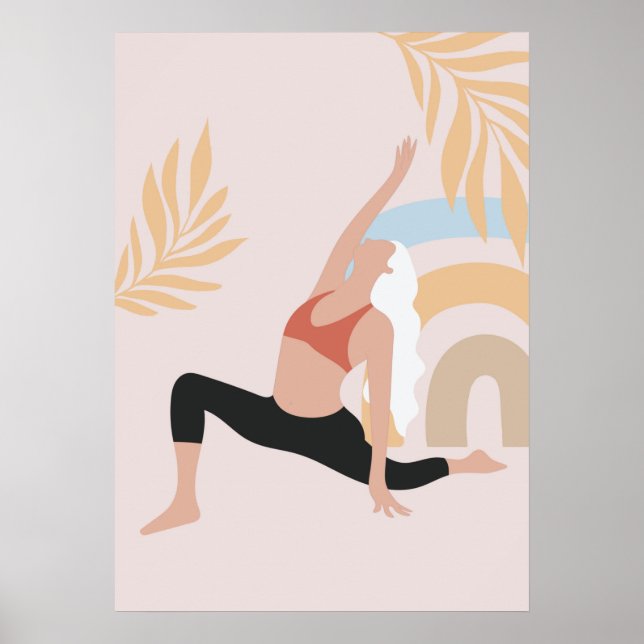 yoga poster (Framsidan)