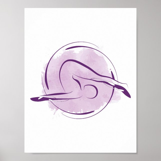 Yoga poster (Framsidan)