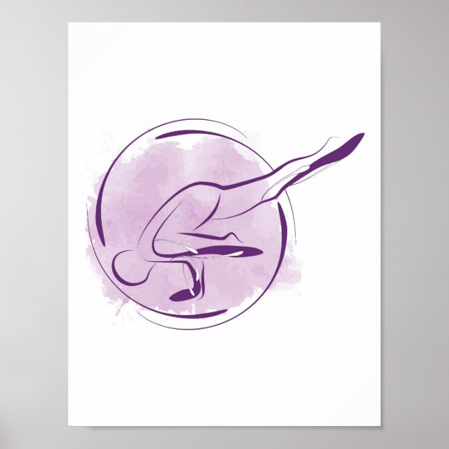 Yoga poster (Framsidan)