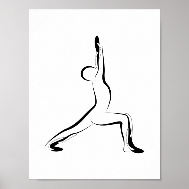 Yoga poster (Framsidan)