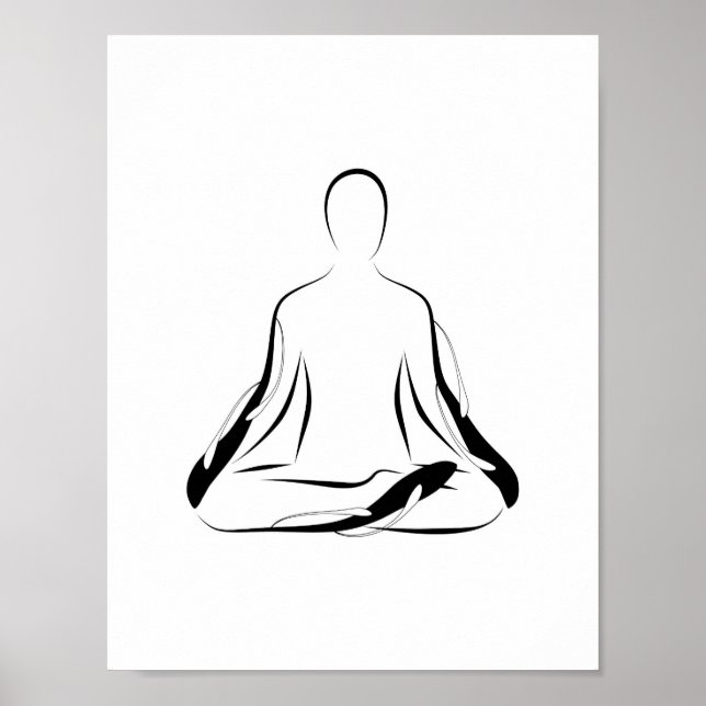 Yoga poster (Framsidan)