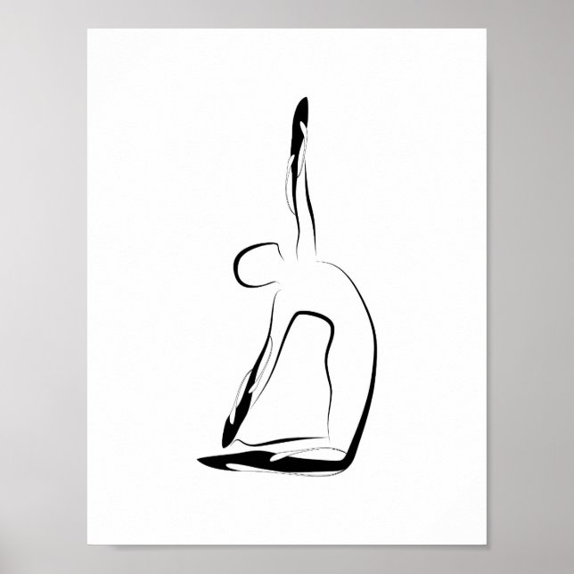 Yoga poster (Framsidan)
