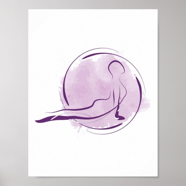 Yoga poster (Framsidan)