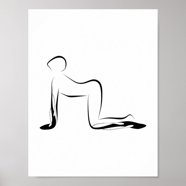 Yoga poster (Framsidan)
