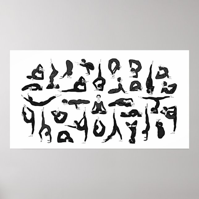 Yoga poster (Framsidan)
