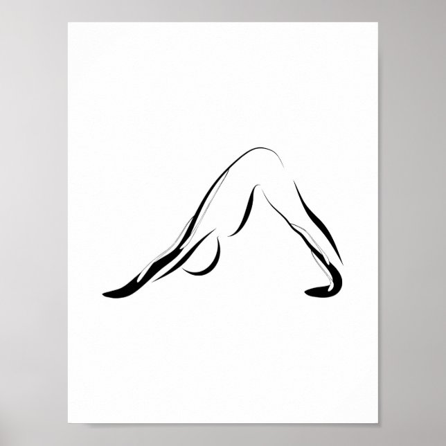 Yoga poster (Framsidan)