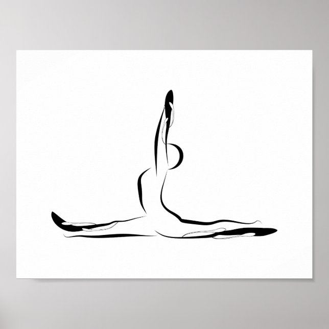 Yoga poster (Framsidan)