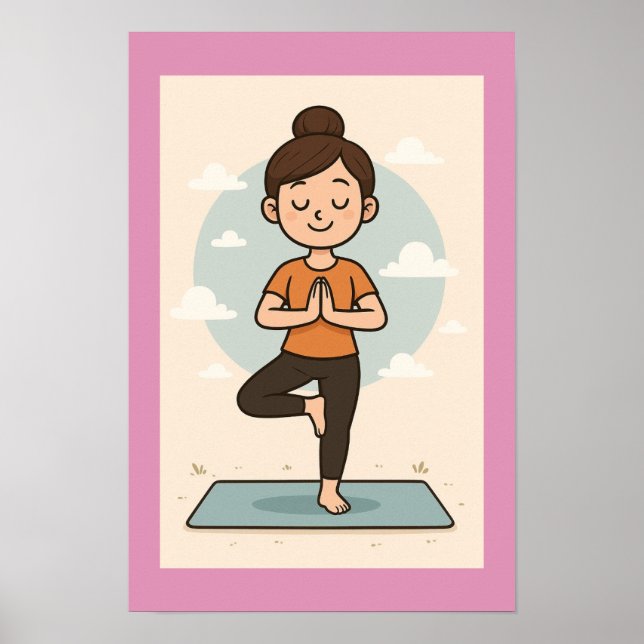 Yoga Poster (Framsidan)