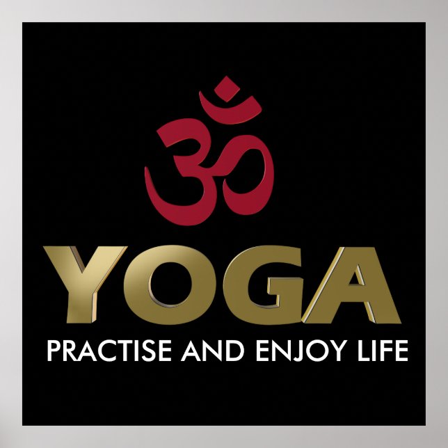 Yoga Poster (Framsidan)